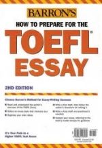 Barron's How to Prepare for the TOEFL Essay.