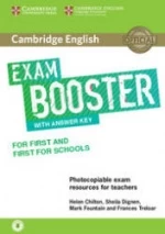 Cambridge English Exam Booster for First and First for Schools with Answer Key.