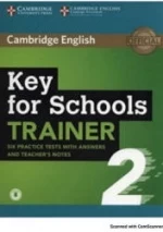 Key for Schools Trainer 2 with answers.